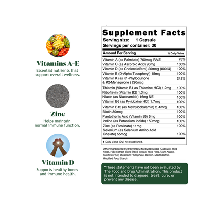 Daily Nutrients Supplements