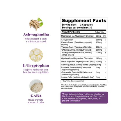 Time Out Supplements